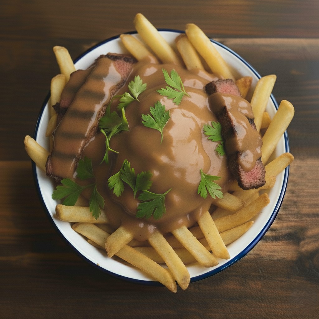 Delicious Beef and Lamb Poutine